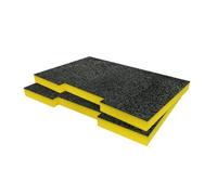 Shadow Foam Dewalt Toughsystem Drawers Foam Insert Cut And Peel Foam (Yellow 30mm)