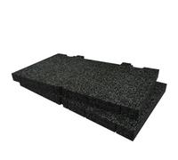 Shadow Foam Dewalt Toughsystem Ds150 Foam Inserts Cut And Peel Foam (Black 30mm)
