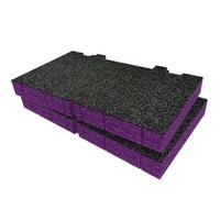 Shadow Foam Dewalt Toughsystem Ds150 Foam Inserts Cut And Peel Foam (Purple 50mm)