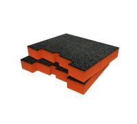 Shadow Foam Dewalt Tstak Drawers Deep Foam Insert Cut And Peel Foam (Orange 50mm)