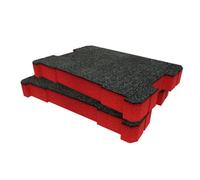 Shadow Foam Dewalt Tstak Toolbox Foam Inserts Cut And Peel Foam (Red 50mm)