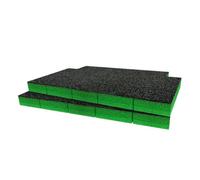 Shadow Foam Einhell E-Case L Foam Inserts Cut And Peel Foam (Green 30mm)