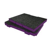 Shadow Foam Festool T-Loc Combi Foam Insert Cut And Peel Foam (Purple 30mm)
