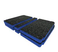 Shadow Foam Flex Stack Pack Big Organiser Foam Inserts (Blue 30mm)