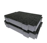 Shadow Foam Hikoki Hit System Case Foam Insert Cut And Peel Foam (Grey 50mm)