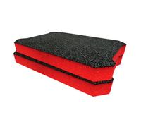 Shadow Foam Hikoki Multi Cruiser Medium Carry Box Case Foam Inserts (Red 50mm)