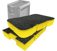 Shadow Foam Insert For Toughbuilt Stacktech Compact Tool Box (Yellow 50mm)