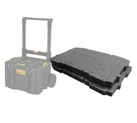 Shadow Foam Insert Pack Compatible with ToughSystem 2.0 Rolling Toolbox | Cut and Peel Foam for Toolbox Organisation (Black, 30mm)