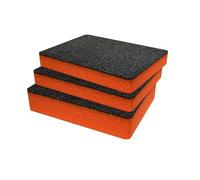 Shadow Foam Insert Pack Made for Peli 1200 - Cut and Peel Foam Inserts for Peli Cases | Camera Storage, Photography Organisation Orange / 50mm
