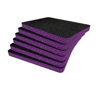 Shadow Foam Insert Pack Made for Peli 1450 - Cut and Peel Foam Inserts for Peli Cases | Camera Storage, Photography Organisation Purple / 30mm