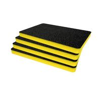 Shadow Foam Insert Pack Made for Peli 1500 - Cut and Peel Foam Inserts for Peli Cases | Camera Storage, Photography Organisation Yellow / 30mm