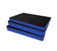 Shadow Foam Insert Pack Made for Peli 1500 - Cut and Peel Foam Inserts for Peli Cases | Camera Storage, Photography Organisation Blue / 50mm