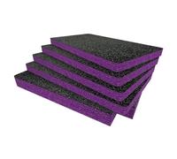 Shadow Foam Insert Pack Made for Peli 1510 - Cut and Peel Foam Inserts for Peli Cases | Camera Storage, Photography Organisation Purple / 30mm