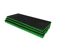 Shadow Foam Insert Pack Made for Peli 1700 Gen 1 - Cut and Peel Foam Inserts for Peli Cases | Camera Storage, Photography Organisation Green