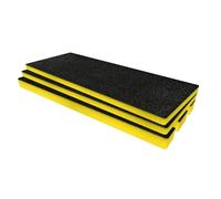 Shadow Foam Insert Pack Made for Peli 1700 Gen 2 - Cut and Peel Foam Inserts for Peli Cases | Camera Storage, Photography Organisation Yellow