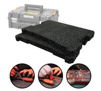 Shadow Foam Inserts For Dewalt Tstak Toolbox (Black 30mm)