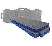 Shadow Foam Inserts for Nuprol Extra Large Hard Case | Cut and Peel Foam Inserts for XL Nuprol Airsoft Cases, Airsoft Organisation & Organisers (Blue)