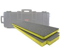 Shadow Foam Inserts for Nuprol Large Hard Case | Cut and Peel Foam Inserts for Nuprol Airsoft Cases, Airsoft Organisation & Organisers (Yellow)