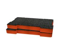 Shadow Foam Jcb Site System 2 Tool Cart Foam Inserts (Orange 50mm)