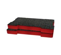 Shadow Foam Jcb Site System 2 Tool Cart Foam Inserts (Red 50mm)