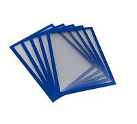 Shadow Foam Magnetic Document Holder Frame | Pack of 5 | Document Frame for Internal Signage | Magnetic Frame A5, A4, A3 Sizes (Blue, A5)