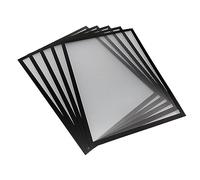 Shadow Foam Magnetic Document Holder | Pack of 5 | Internal Signage Frame | Magnetic A5, A4, A3 Sizes (Black, A3)