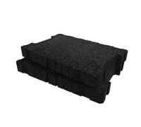 Shadow Foam Magnusson Clikstor Clear Lid Organiser Foam Inserts (Black 50mm)