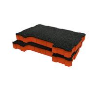 Shadow Foam Magnusson Clikstor Half Lid Organiser Foam Inserts (Orange 30mm)