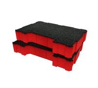 Shadow Foam Magnusson Clikstor Half Lid Organiser Foam Inserts (Red 50mm)