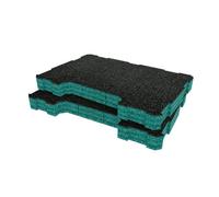 Shadow Foam Magnusson Clikstor Half Lid Organiser Foam Inserts (Teal 30mm)
