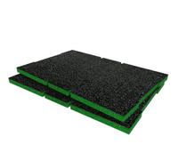Shadow Foam Makita Maktrak Large Toolbox Foam Inserts Cut And Peel Foam (Green 30mm)