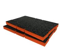 Shadow Foam Makita Maktrak Large Toolbox Foam Inserts Cut And Peel Foam (Orange 50mm)
