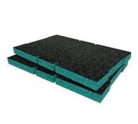 Shadow Foam Makita Maktrak Large Toolbox Foam Inserts Cut And Peel Foam (Teal 50mm)