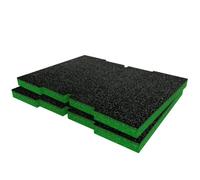 Shadow Foam Makita Maktrak Xl Extension Toolbox Foam Inserts (Green 30mm)