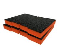 Shadow Foam Makita Maktrak Xl Extension Toolbox Foam Inserts (Orange 50mm)