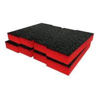Shadow Foam Makita Maktrak Xl Extension Toolbox Foam Inserts (Red 50mm)
