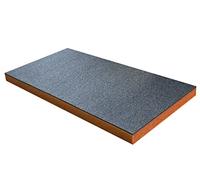 Shadow Foam Medium Sheet - 1000mm x 500mm | Cut and Peel Foam for Toolbox Organisation, Flight Cases, DIY & Tool Storage Systems (50mm, Orange)