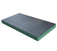 Shadow Foam Medium Sheet - 1000mm x 500mm | Cut and Peel Foam for Toolbox Organisation, Flight Cases, DIY & Tool Storage Systems (70mm, Teal)