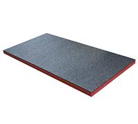 Shadow Foam Medium Sheet - 1000mm x 500mm | Cut and Peel Foam for Toolbox Organisation, Flight Cases, DIY & Tool Storage Systems (30mm, Red)