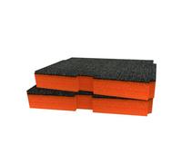 Shadow Foam Metabo Metabox Foam Inserts Cut And Peel Foam (Orange 50mm)