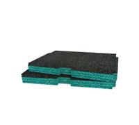 Shadow Foam Metabo Metabox L Foam Inserts Cut And Peel Foam (Teal 30mm)