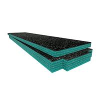 Shadow Foam Nuprol Large Hard Case Foam Inserts Main Body Cut And Peel Foam - Teal