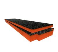 Shadow Foam Nuprol Medium Hard Case Foam Inserts Main Body - Orange