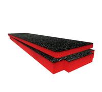 Shadow Foam Nuprol Medium Hard Case Foam Inserts Main Body - Red