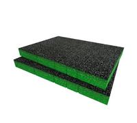 Shadow Foam Ox Tooltrek Trade 2 Drawer Tool Box Foam Inserts (Green 30mm)