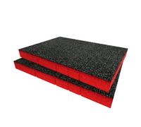 Shadow Foam Ox Tooltrek Trade 2 Drawer Tool Box Foam Inserts (Red 30mm)