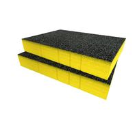 Shadow Foam Ox Tooltrek Trade 2 Drawer Tool Box Foam Inserts (Yellow 50mm)