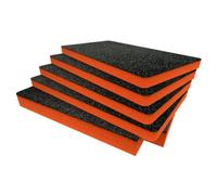 Shadow Foam Peli 1510 Foam Inserts Cut And Peel Foam (Orange 30mm)