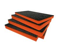 Shadow Foam Peli 1510 Foam Inserts Cut And Peel Foam (Orange 50mm)