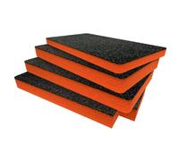 Shadow Foam Peli 1535 Foam Inserts Cut And Peel Foam (Orange 50mm)